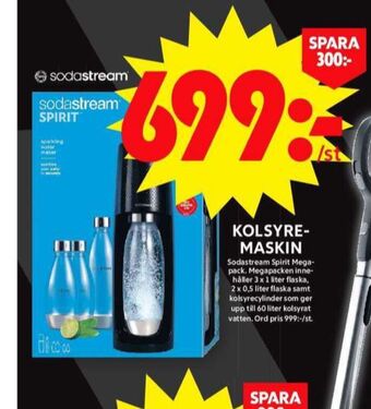 ICA Maxi Sodastream kolsyremaskin erbjuda