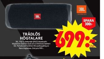 ICA Maxi Jbl högtalare erbjuda