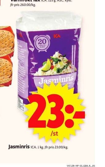 ICA Supermarket Ica jasminris erbjuda