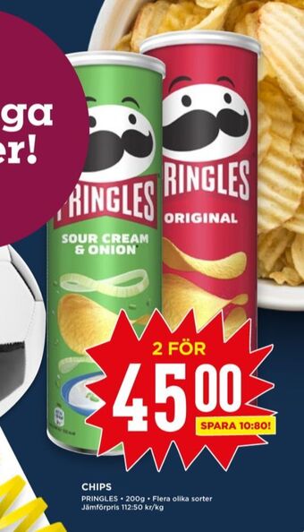 Willys Pringles chips erbjuda