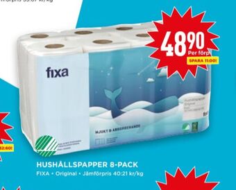 Willys Fixa hushållspapper erbjuda