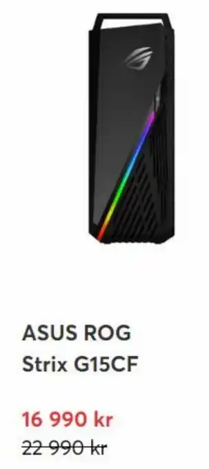 Webhallen Asus Rog Strix G15CF erbjuda