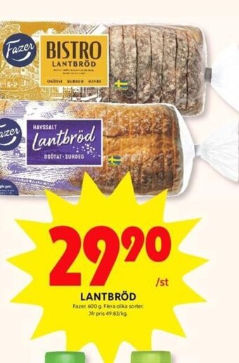 ICA Kvantum Lantbröd erbjuda