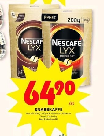 ICA Kvantum Snabbkaffe erbjuda