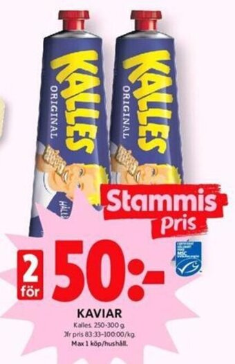 ICA Kvantum Kaviar erbjuda