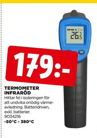 Termometer infraröd