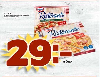 Bonum Matmarknad Pizza erbjuda