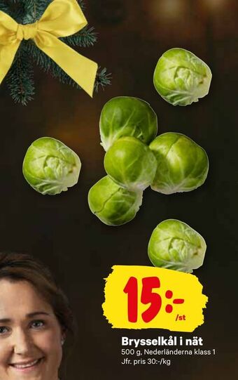 City Gross Brysselkål i nät erbjuda