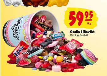 City Gross Godis i lösvikt erbjuda