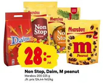 City Gross Non stop, daim, m peanut erbjuda