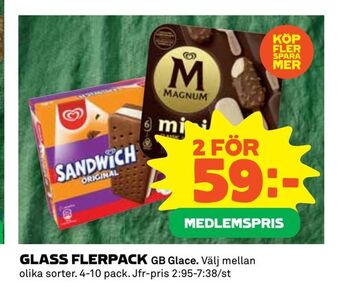 Coop Extra Glass flerpack erbjuda