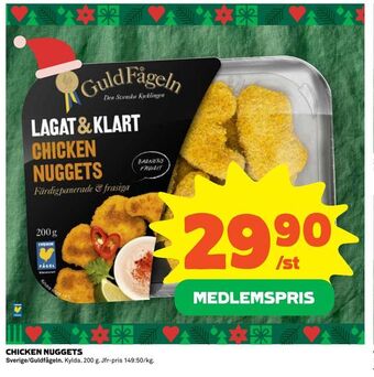 Coop Extra Chicken nuggets erbjuda