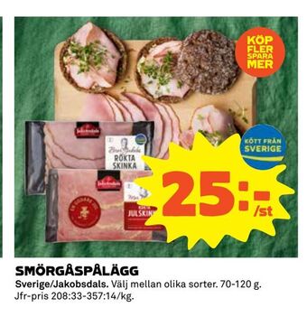 Coop Extra Smörgåspålägg erbjuda
