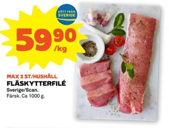 Coop Forum Fläskytterfilé erbjuda