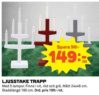 Ljusstake trapp