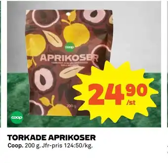 Torkade aprikoser