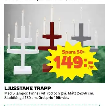 Coop Daglivs Ljusstake trapp erbjuda