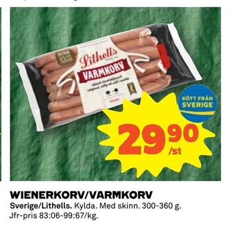 Coop Daglivs Wienerkorv/varmkorv erbjuda
