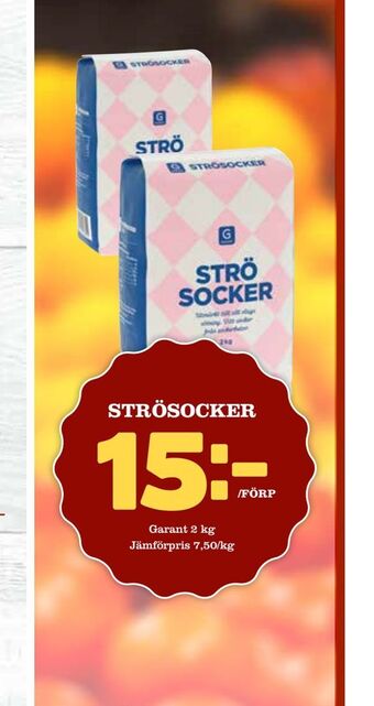 Din Mat Strösocker erbjuda