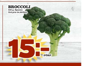 Din Mat Broccoli erbjuda