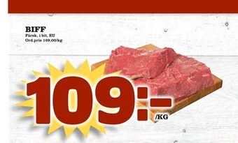 Din Mat Biff erbjuda