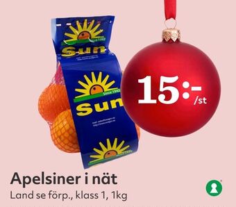 Hemköp Apelsiner i nät erbjuda