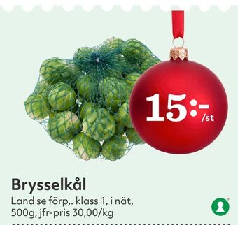 Hemköp Brysselkål erbjuda
