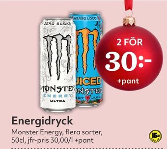 Hemköp Energidryck erbjuda
