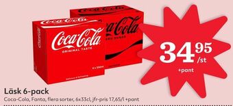 Hemköp Läsk 6-pack erbjuda