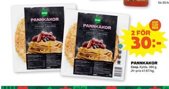Stora Coop Pannkakor erbjuda