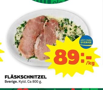 Stora Coop Fläskschnitzel erbjuda
