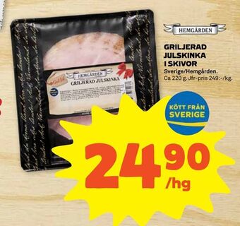Coop Forum Griljerad julskinka i skivor erbjuda