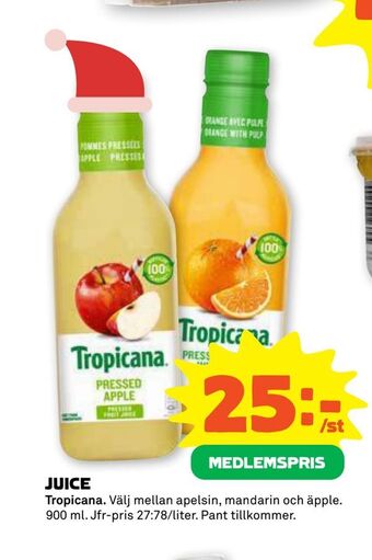 Stora Coop Juice erbjuda