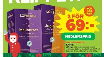 Stora Coop Kaffe erbjuda