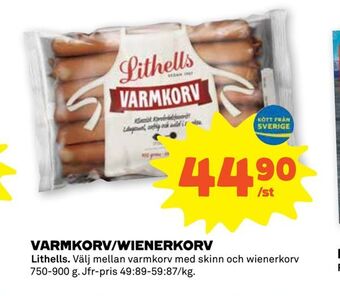 Stora Coop Varmkorv/wienerkorv erbjuda