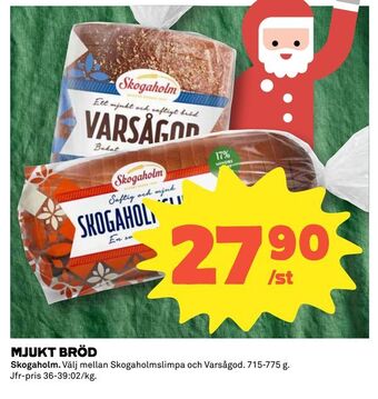 Coop Mjukt bröd erbjuda
