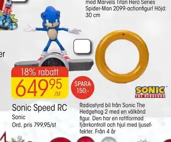 Sonic speed rc