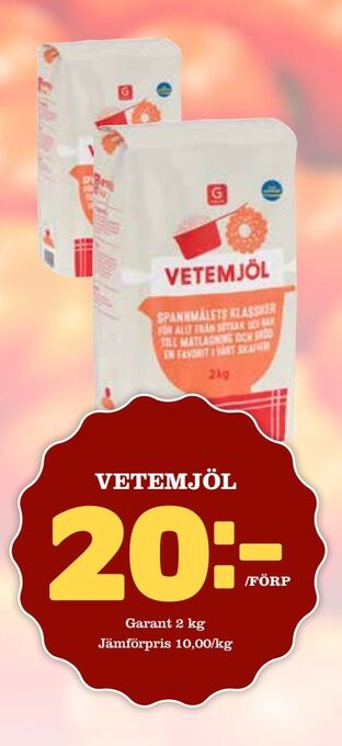 Rinkeby Matcenter Vetemjöl erbjuda