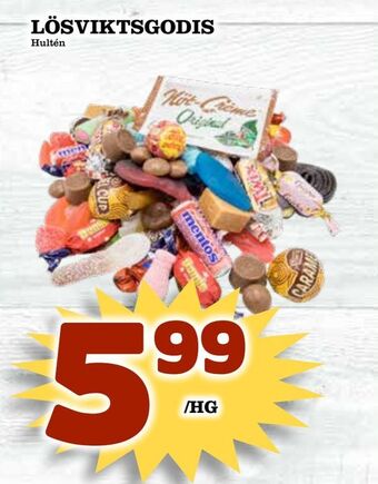 Matdax Lösviktsgodis erbjuda