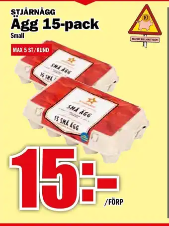 Matdax Ägg 15-pack erbjuda