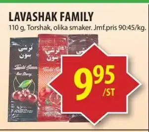 Lavashak family