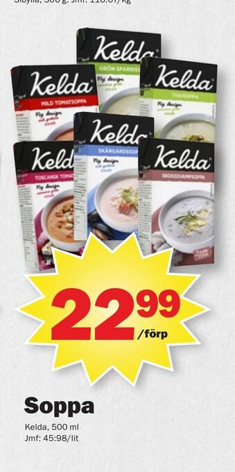 Pekås Soppa erbjuda