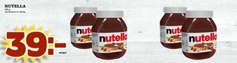 Prisma Mat Nutella erbjuda