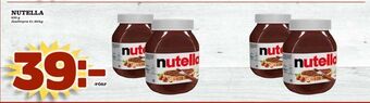Supergrossen Nutella erbjuda