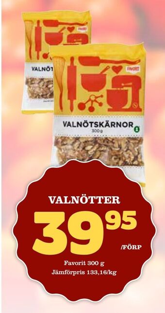 Supergrossen Valnötter erbjuda