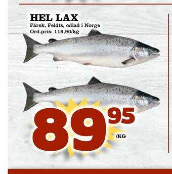 Supergrossen Hel lax erbjuda