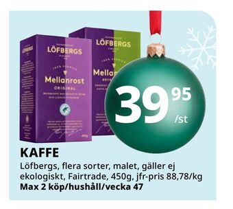 Tempo Kaffe erbjuda