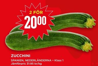 Willys Zucchini erbjuda