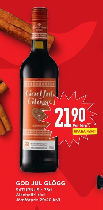 Willys Hemma God jul glögg erbjuda