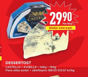 Willys Hemma Dessertost erbjuda